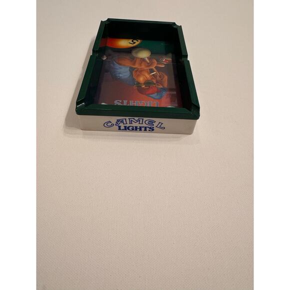 Vintage 1992 Camel Lights Joe Camel Plastic Ashtray 7.5" x 4.5" x 1" - Picture 5 of 7